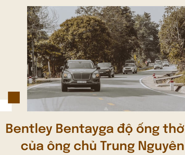 Chiếc Bentley Bentayga độ của Đặng Lê Nguyên Vũ