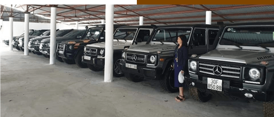 Bộ sưu tập SUV hầm hố Mercedes-Benz G-Class và Range Rover của ông Nguyên Vũ